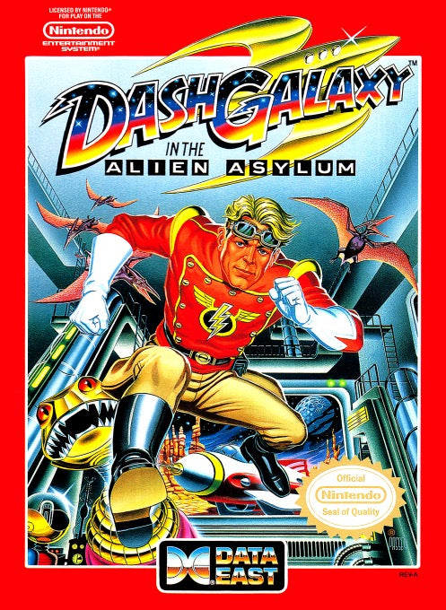 Dash Galaxy in the Alien Asylum - Nintendo NES