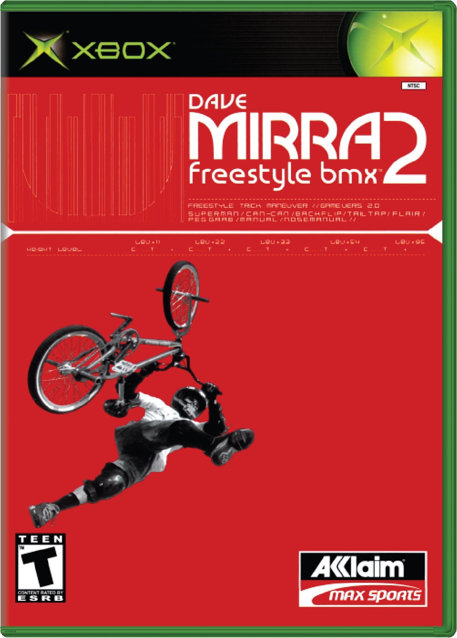 Dave Mirra Freestyle BMX 2 Cover Art