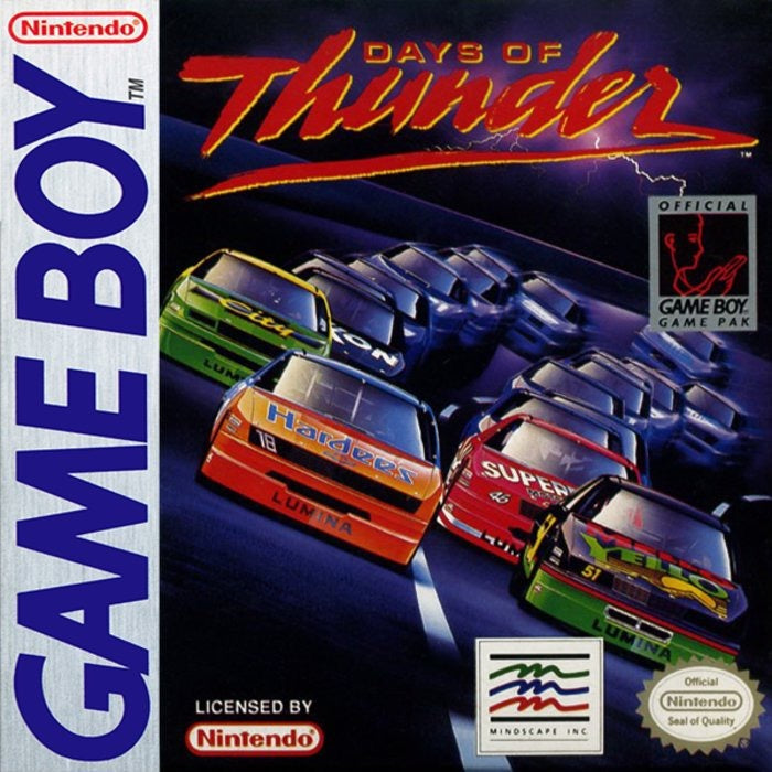 Days of Thunder Cover Art