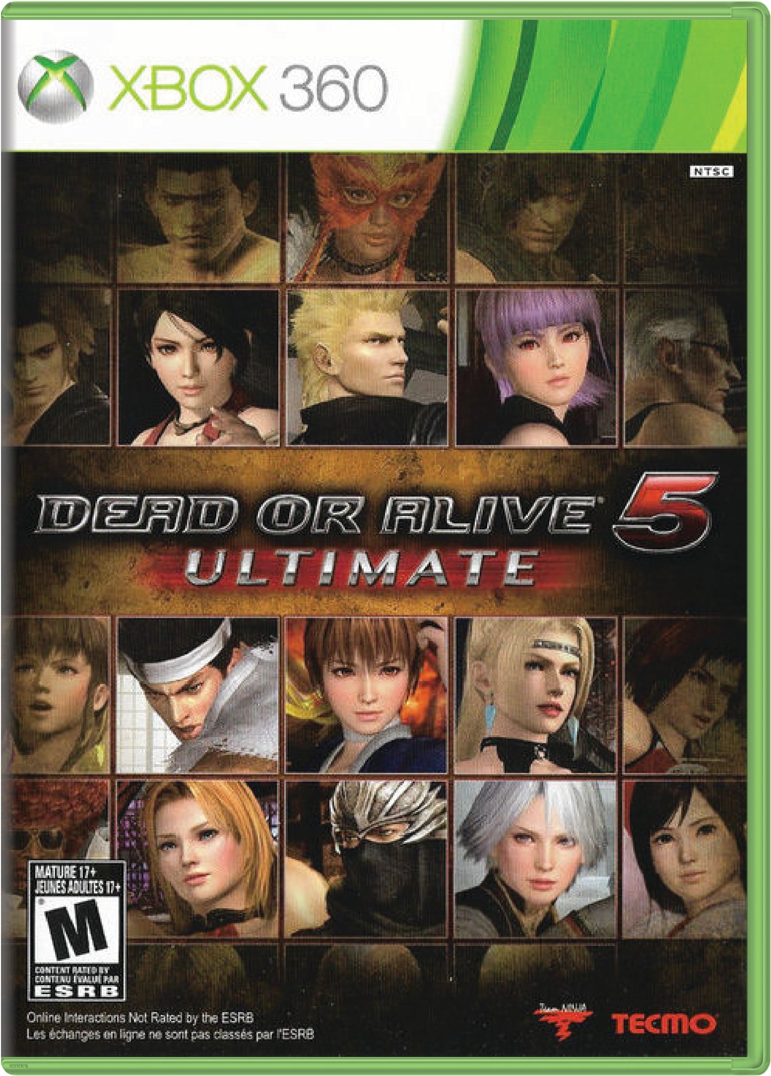 Dead or Alive 5 Ultimate Cover Art