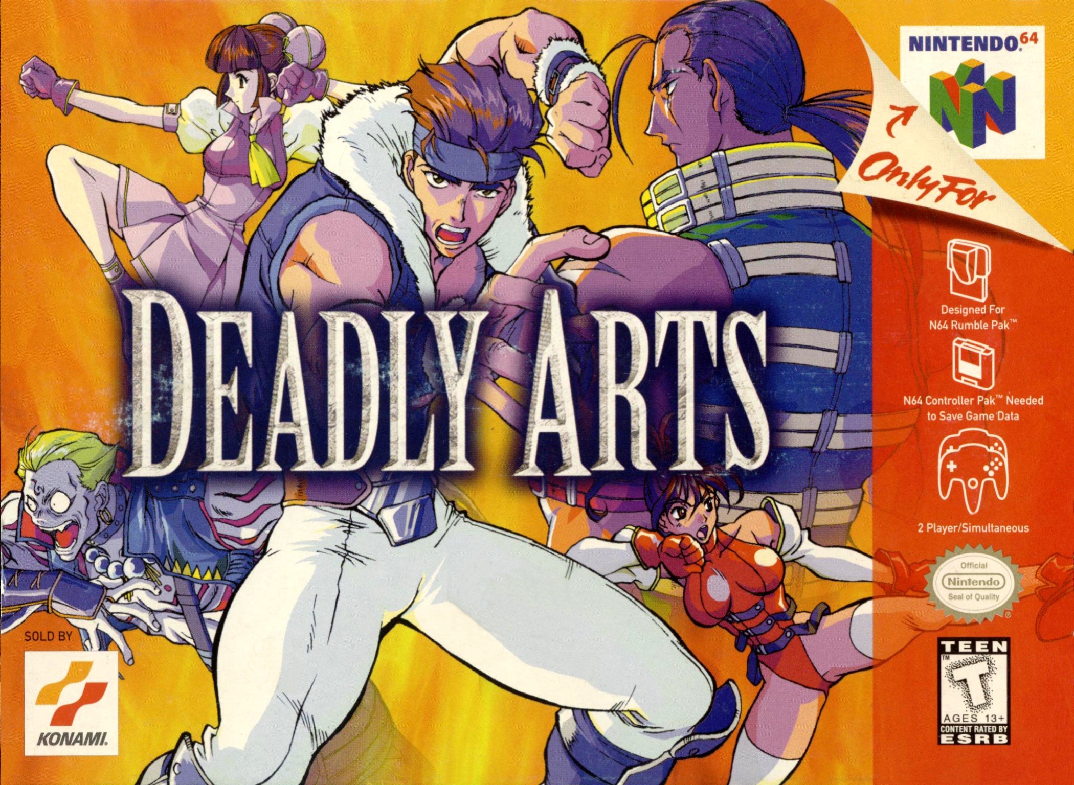 Deadly Arts - Nintendo N64