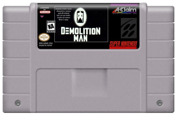 Demolition Man Cartridge