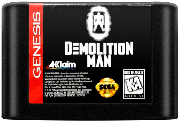 Demolition Man Cartridge