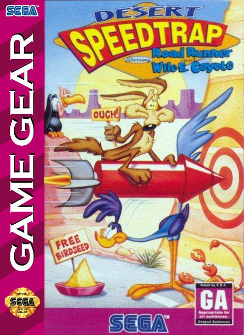 Desert Speedtrap Starring Road Runner and Wile E Coyote Cover Art