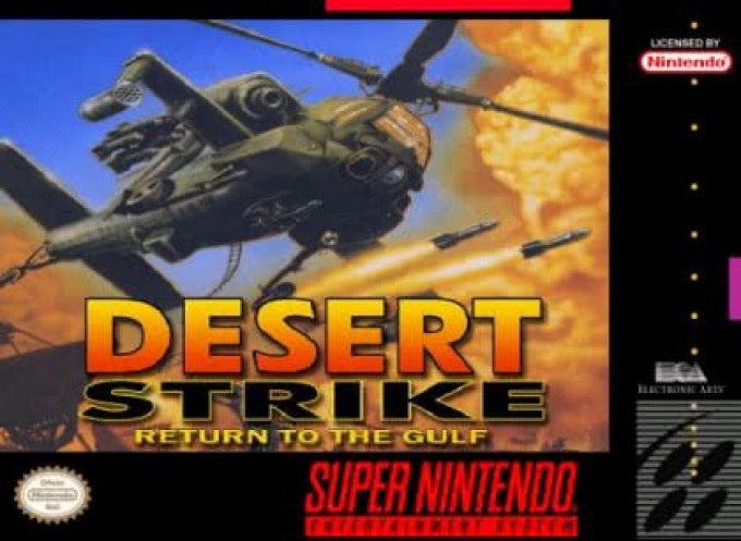 Desert Strike Return to the Gulf Cover Art
