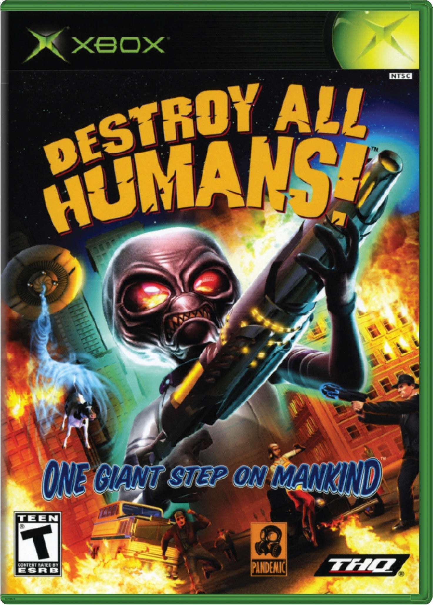 Destroy All Humans Cover Art
