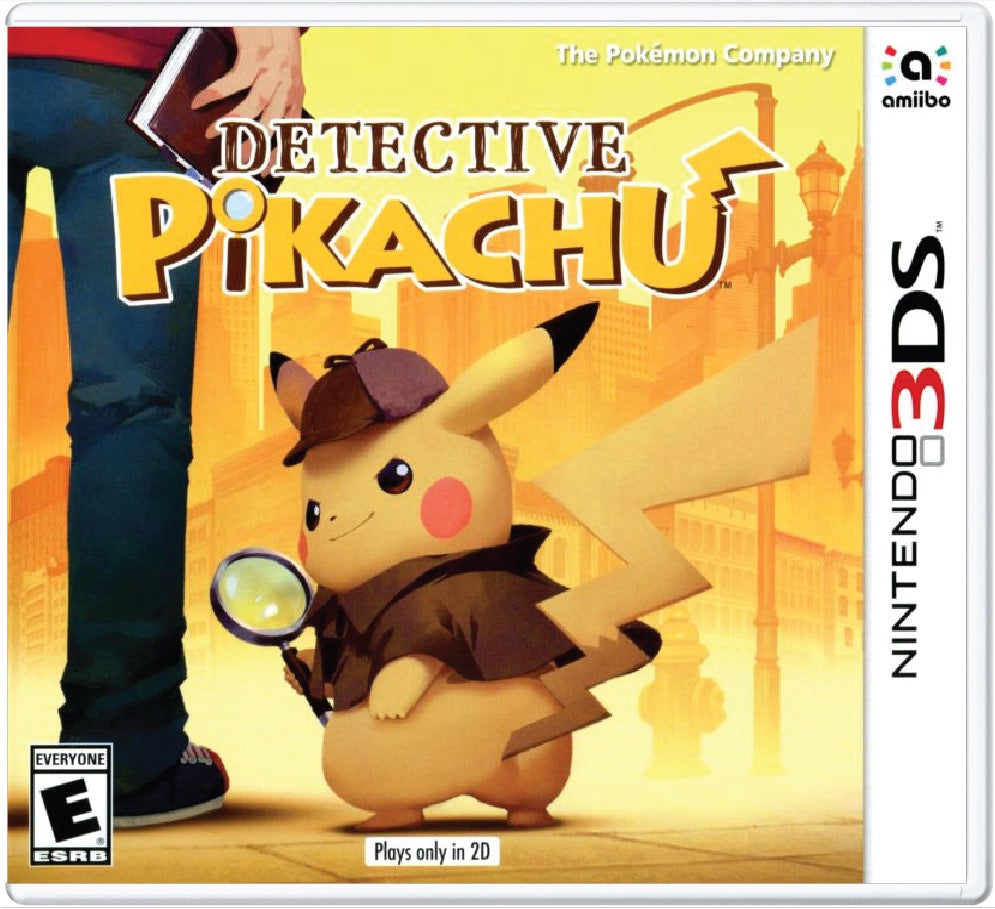 Detective Pikachu Cover Art