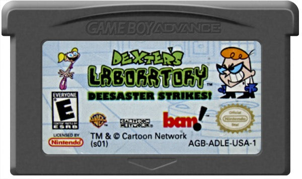 Dexter's Laboratory Deesaster Strikes Cartridge