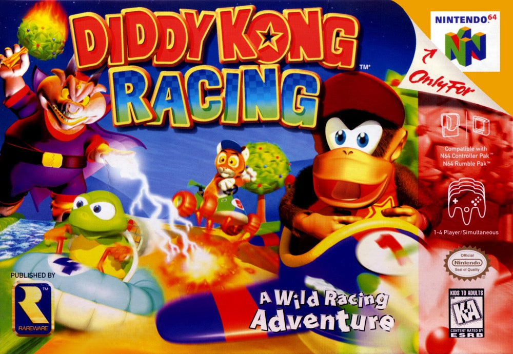 Diddy Kong Racing - Nintendo N64