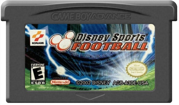 Disney Sports Football Cartridge