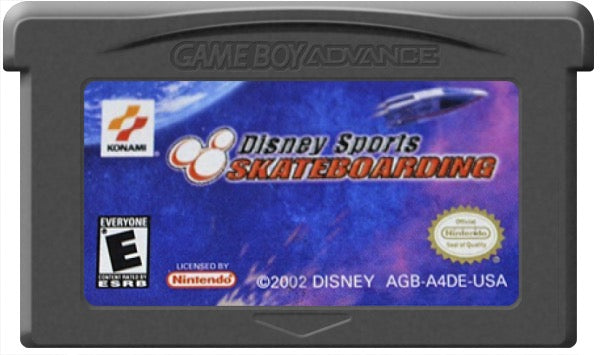 Disney Sports Skateboarding Cartridge