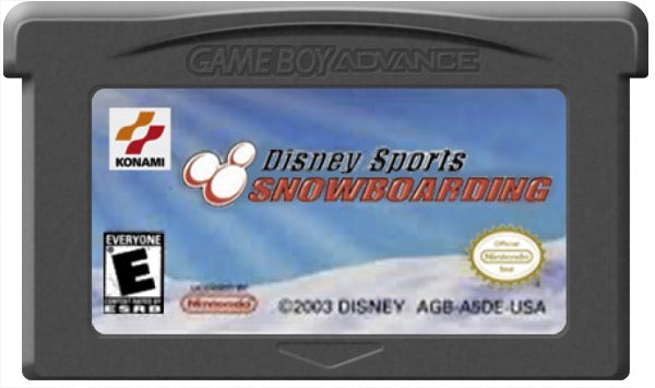 Disney Sports Snowboarding Cartridge