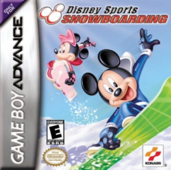 Disney Sports Snowboarding Cover Art
