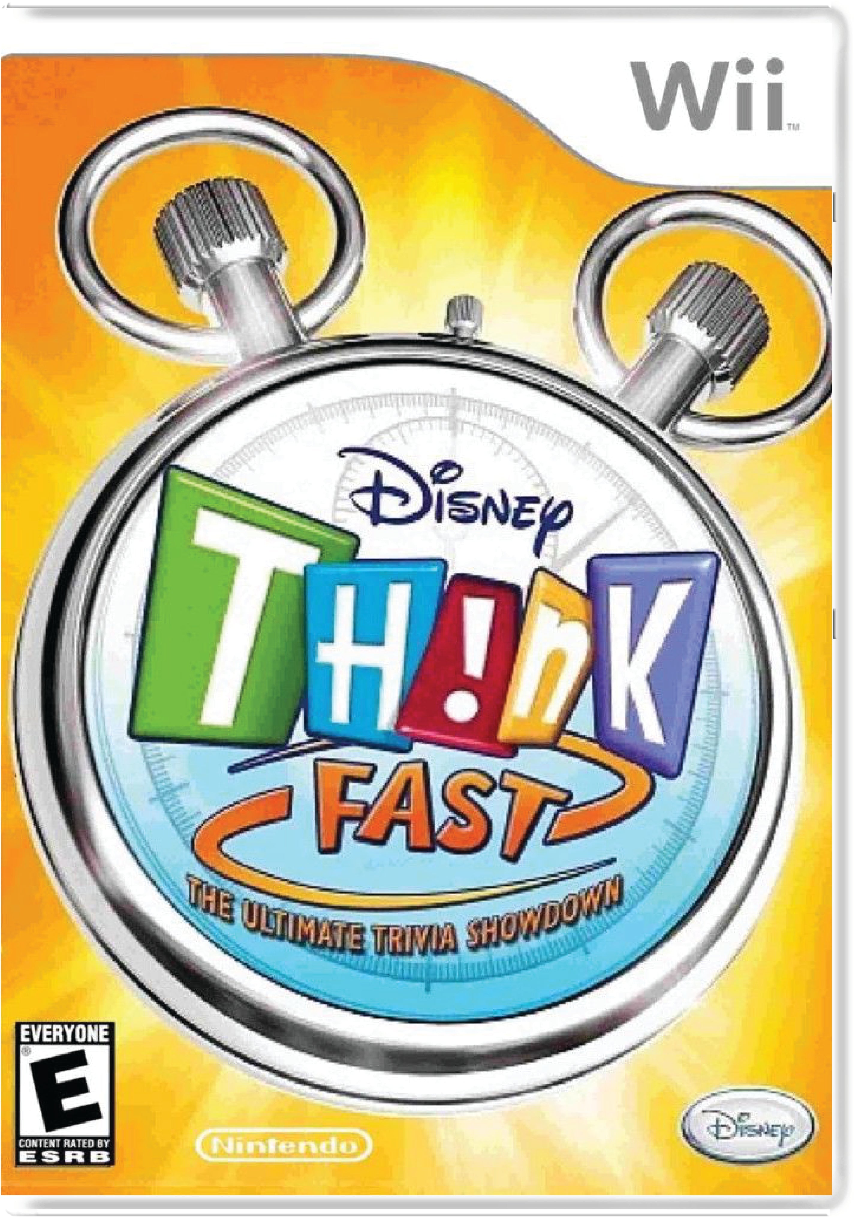 Disney Think Fast Cover Art