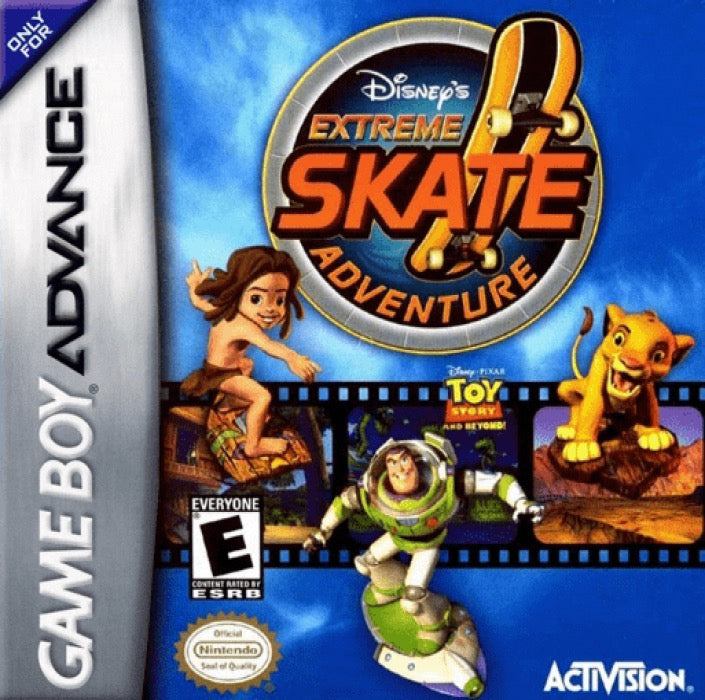 Disney's Extreme Skate Adventure Cover Art