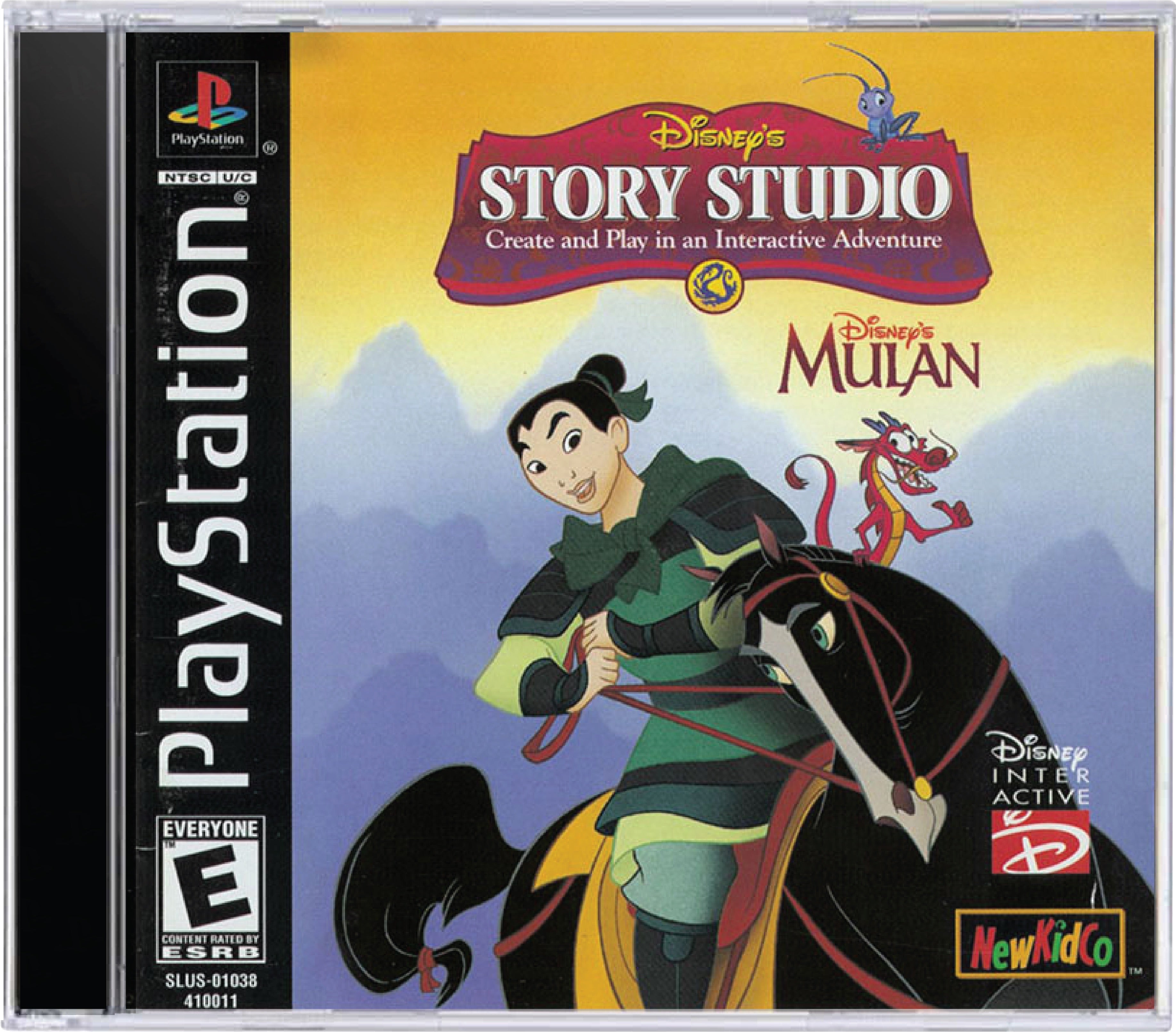 Disney's Story Studio Mulan Cover Art and Product Photo