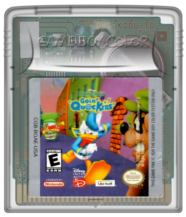 Donald Duck Going Quackers Cartridge