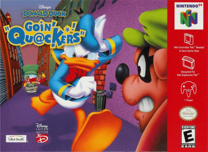 Donald Duck Going Quackers - Nintendo N64