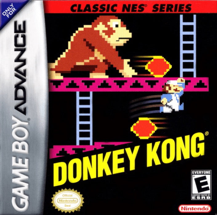 Donkey Kong Classic NES Series Cover Art