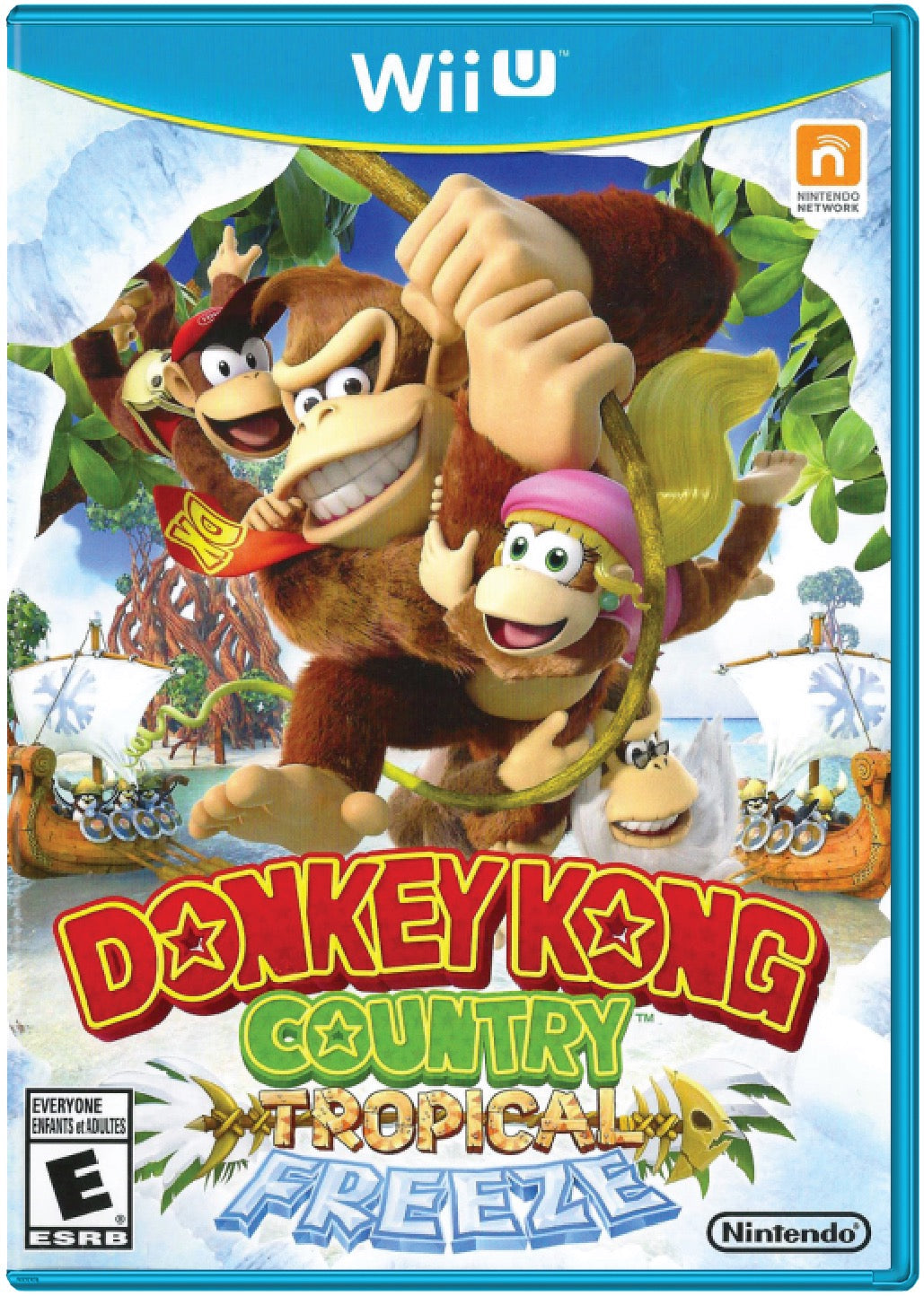 Donkey Kong Country Tropical Freeze Cover Art and Product Photo