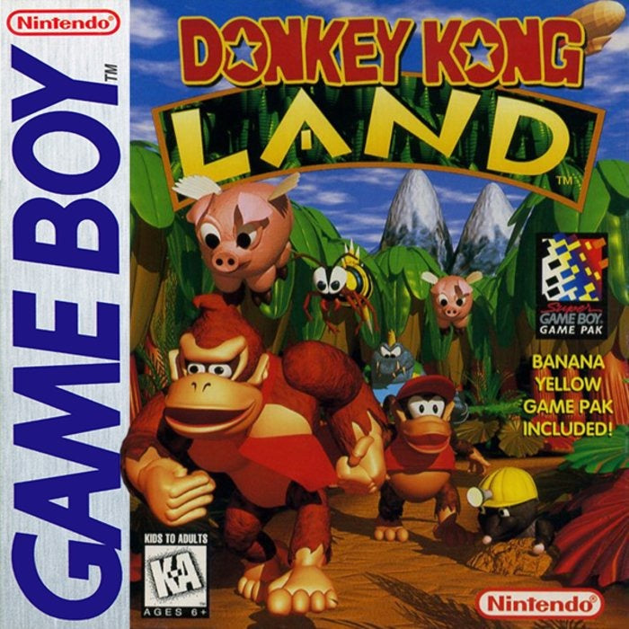 Donkey Kong Land Cover Art