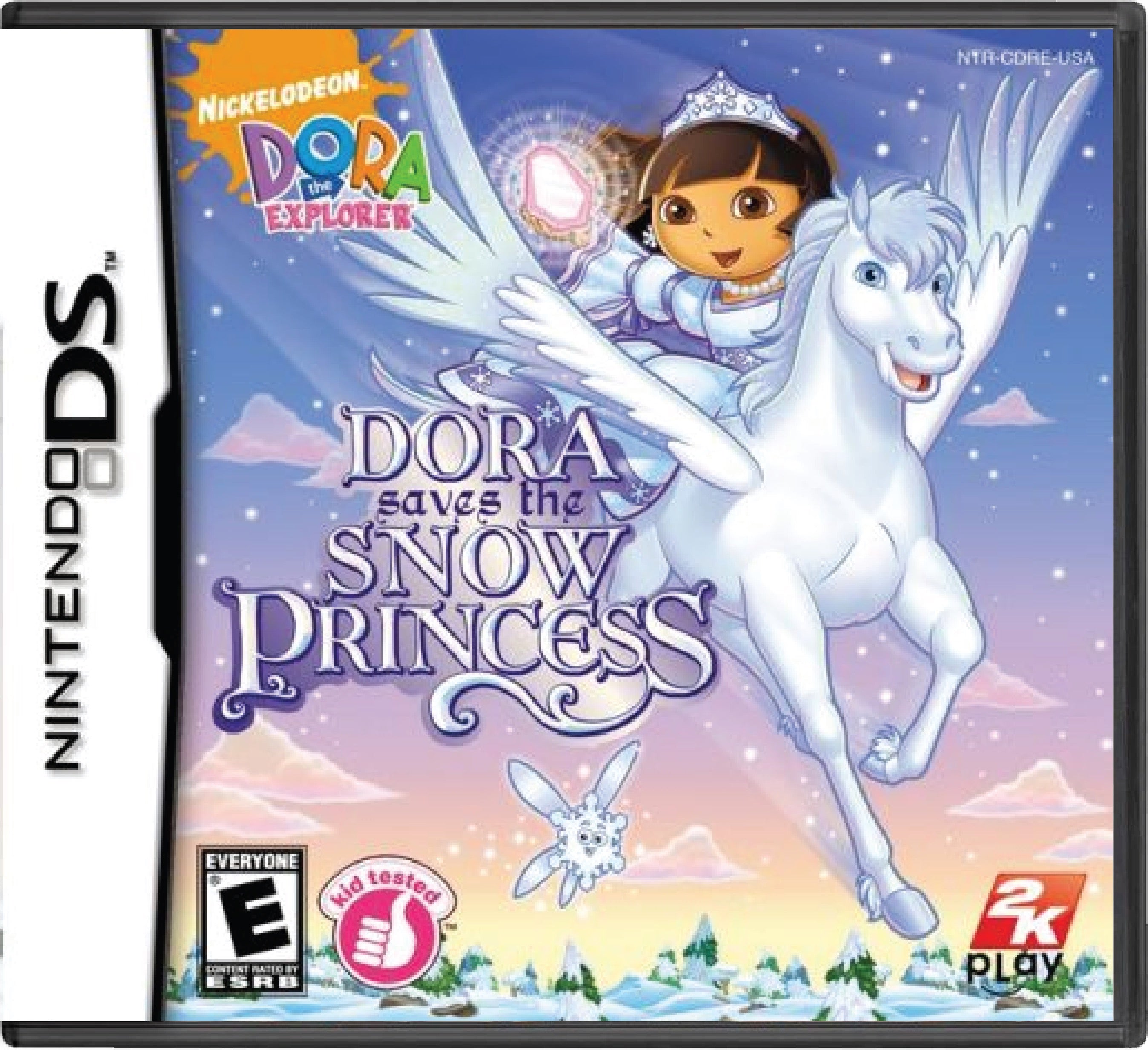 Dora the Explorer Dora Saves the Snow Princess Cover Art