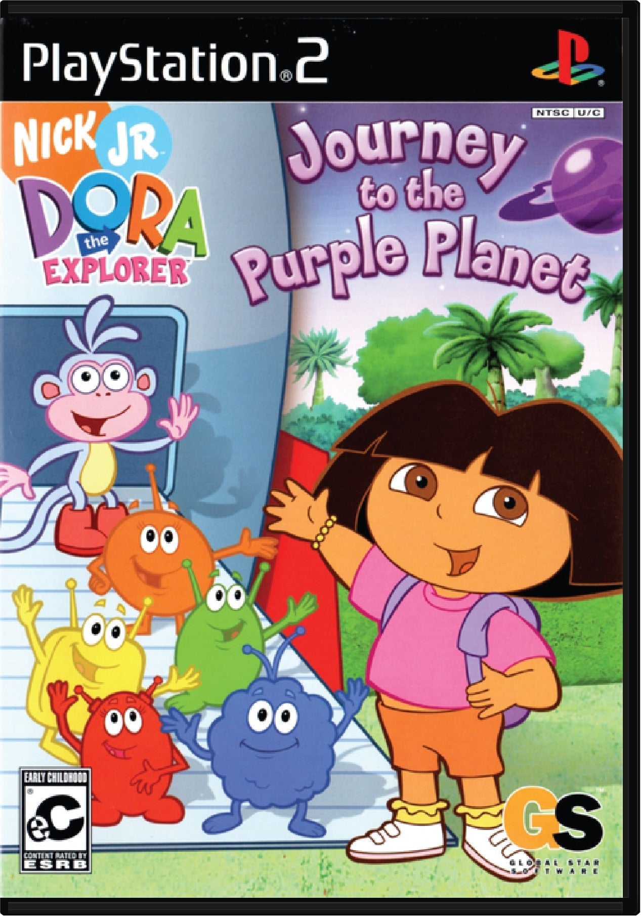 Dora the Explorer Journey to the Purple Planet Cover Art and Product Photo