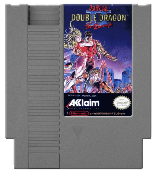 Double Dragon II The Revenge Cover Art and Product Photo