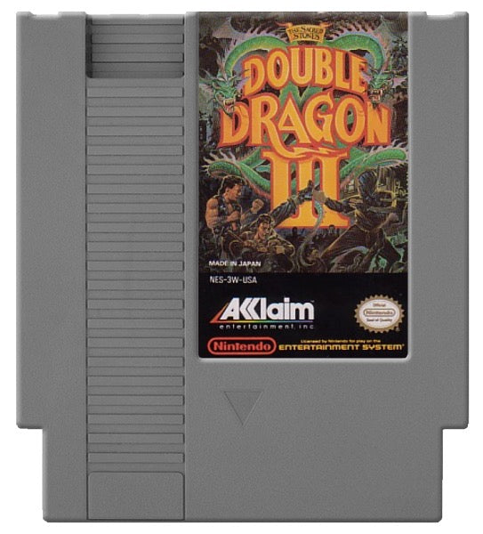 Double Dragon III The Sacred Stones Cover Art and Product Photo