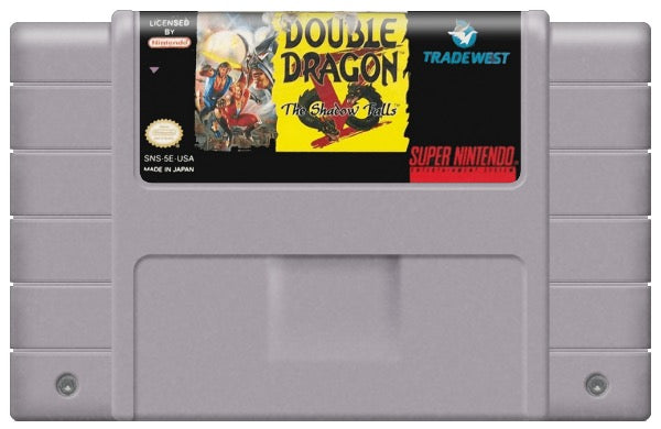 Double Dragon V The Shadow Falls Cartridge