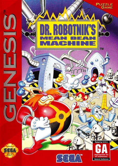 Dr Robotnik's Mean Bean Machine Cover Art