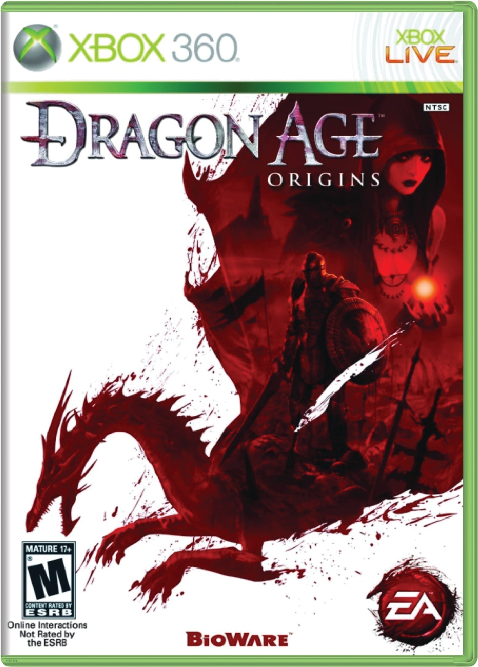 Dragon Age Origins Cover Art