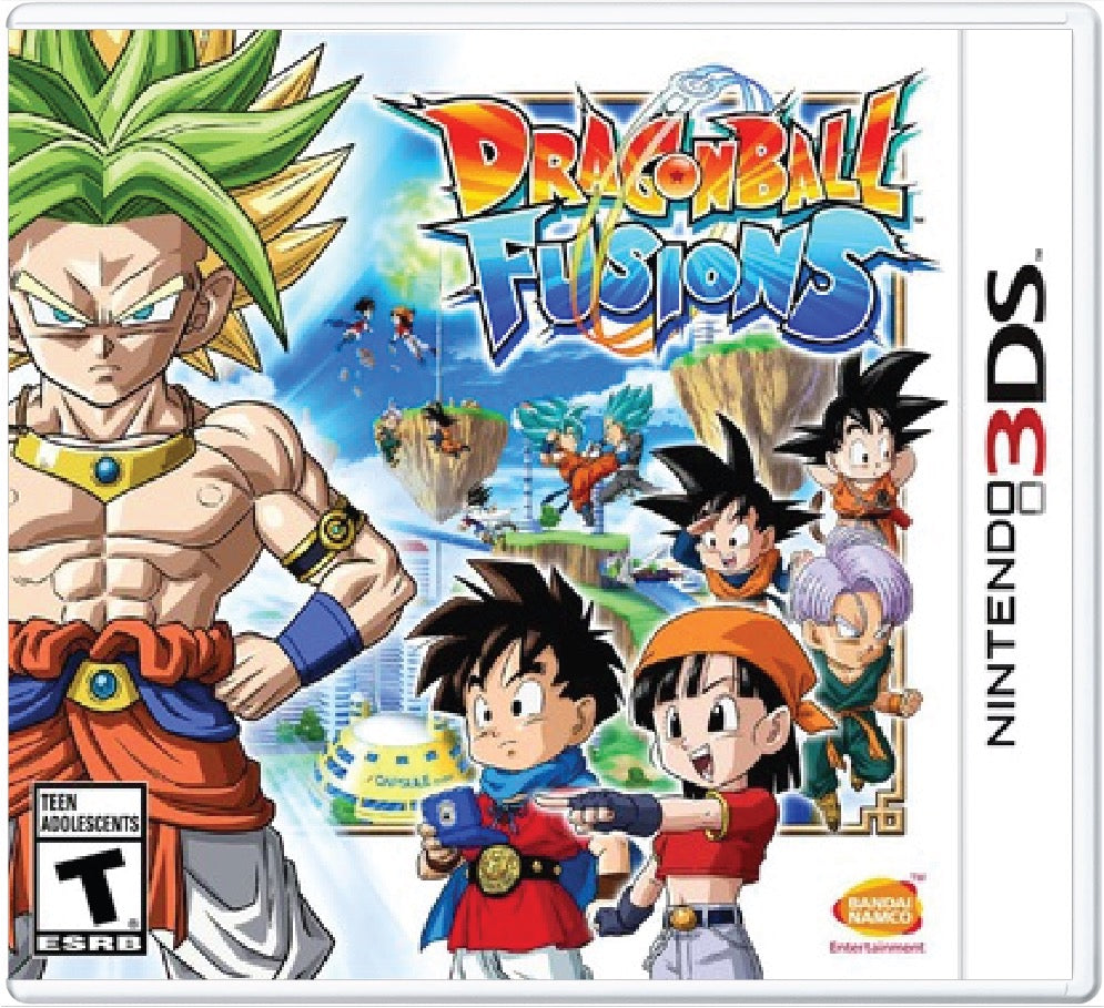 Dragon Ball Fusions Cover Art