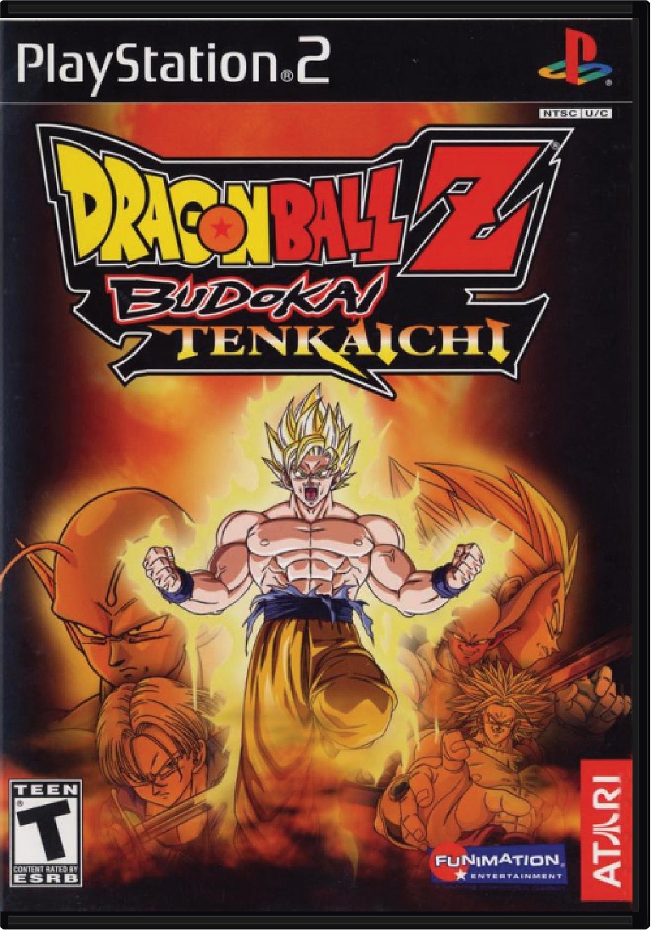 Dragon Ball Z Budokai Tenkaichi Cover Art and Product Photo
