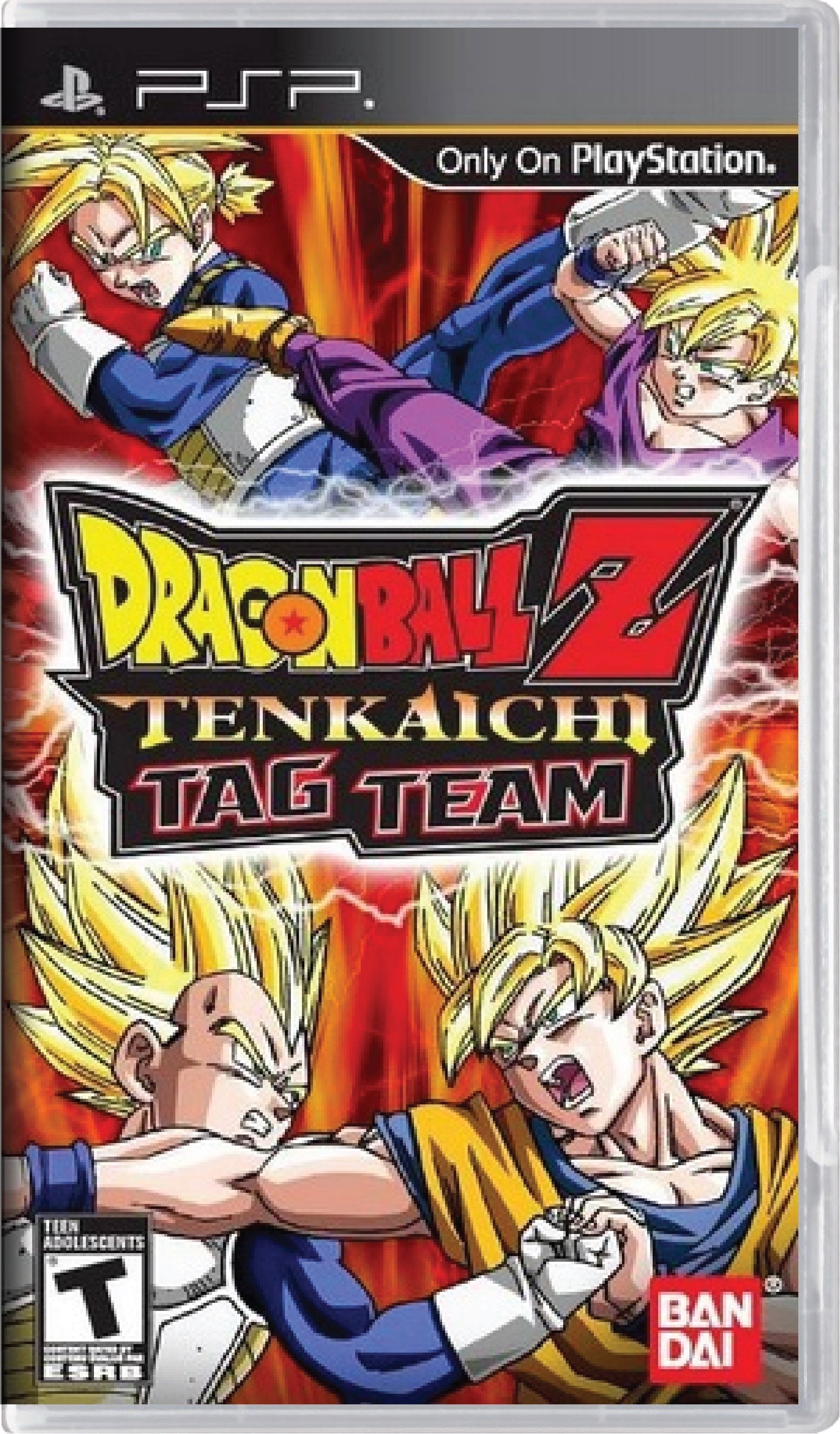 Dragon Ball Z Tenkaichi Tag Team Cover Art