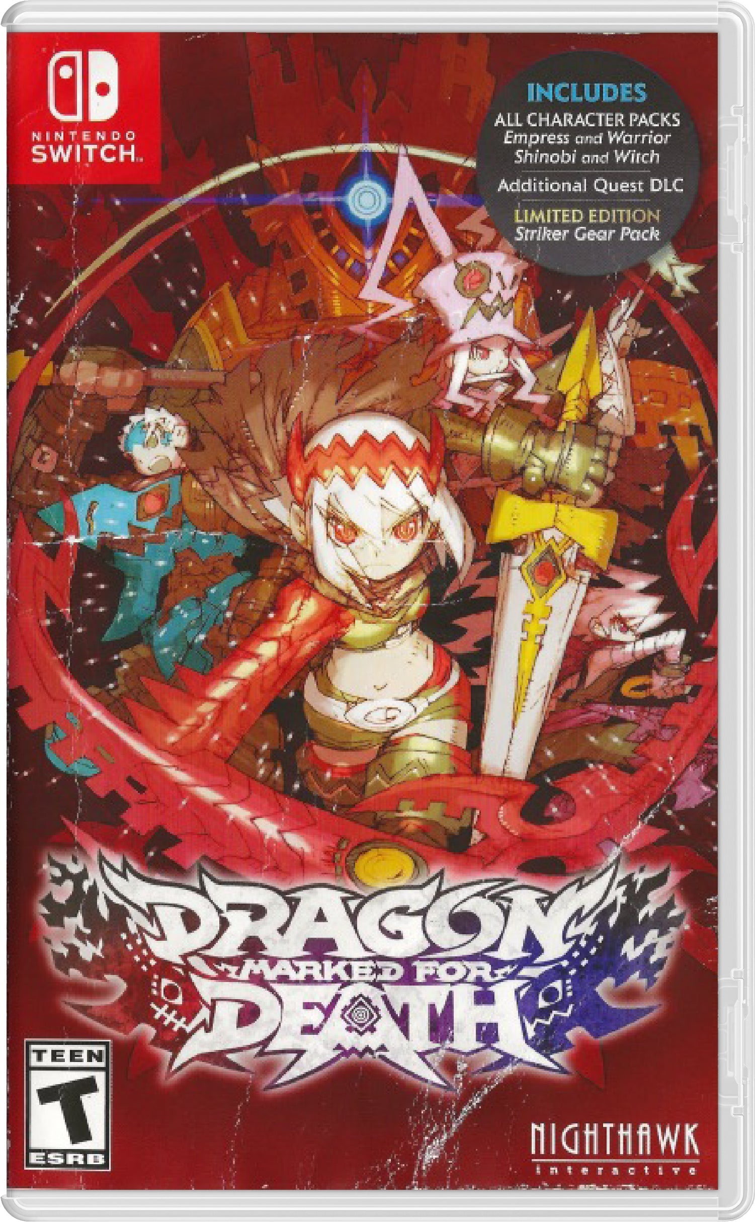 Dragon Marked For Death Cover Art