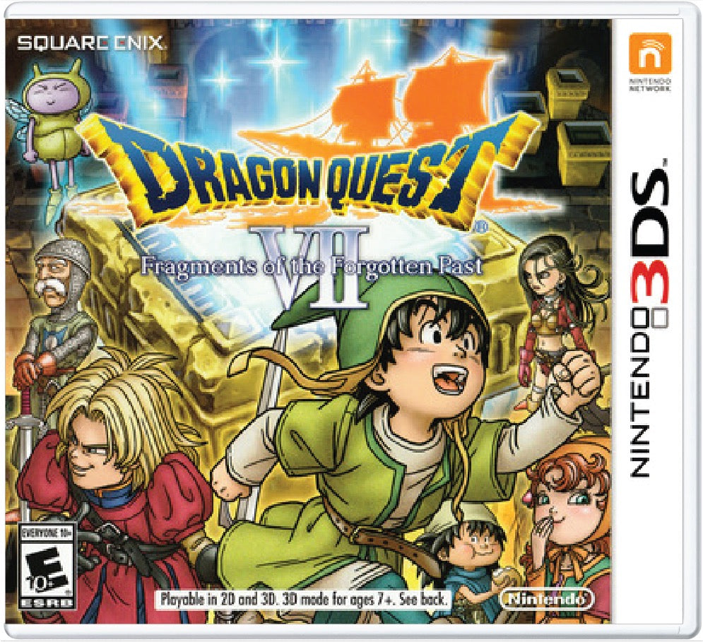Dragon Quest VII Fragments of the Forgotten Past Cover Art
