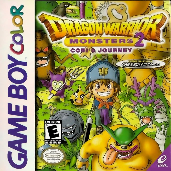 dragon quest monsters gameboy color Dragon Warrior Monsters 2 Cobi's Journey Game Boy Color