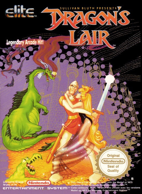 Dragon's Lair the Legend - Nintendo NES