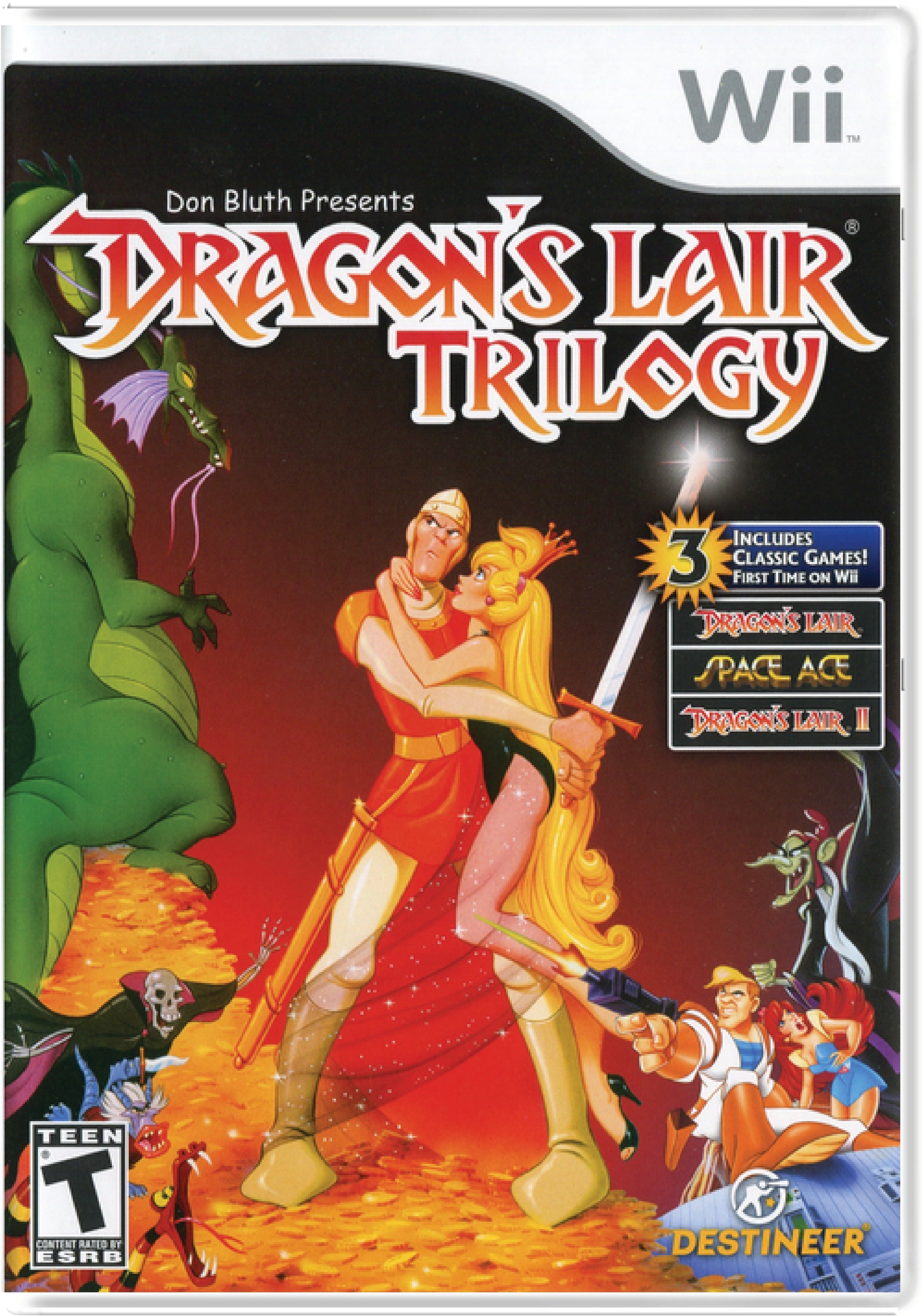 Dragon's Lair Trilogy Cover Art