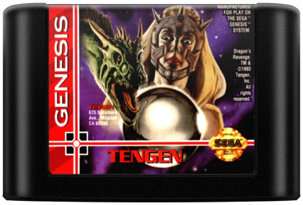Dragon's Revenge Cartridge