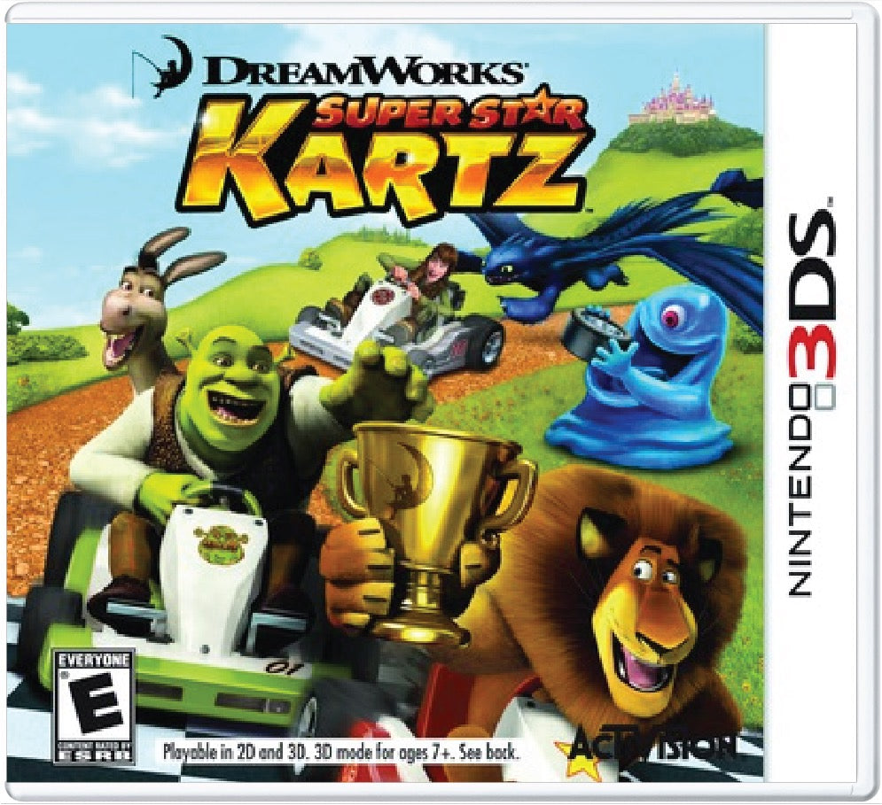 Dreamworks Super Star Kartz Cover Art