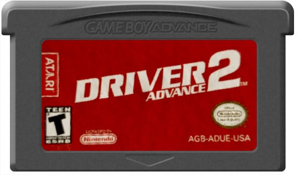 Driver 2 Advance Cartridge
