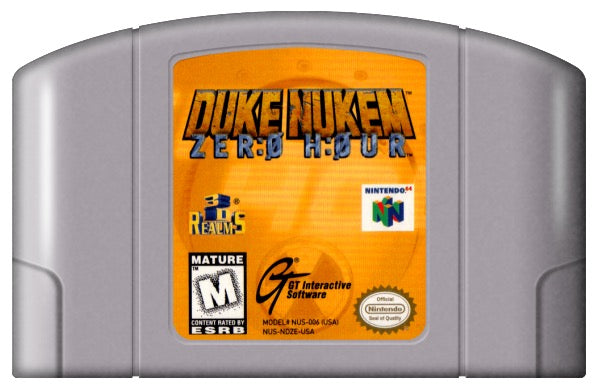 Duke Nukem Zero Hour Cover Art and Product Photo