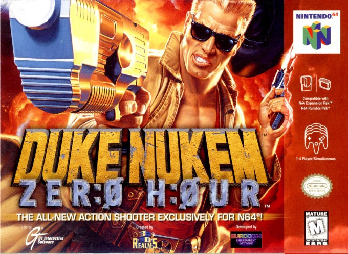 Duke Nukem Zero Hour - Nintendo N64