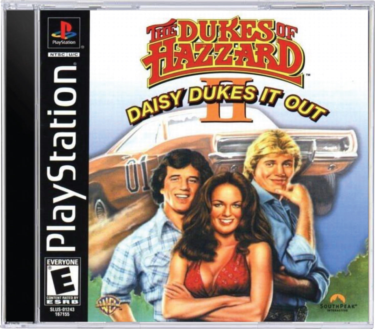 Dukes of Hazzard II Daisy Dukes It Out for Sony PlayStation 1 (PS1) | TVGC