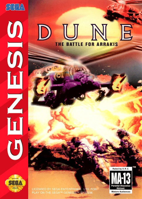 Dune The Battle for Arrakis Cover Art