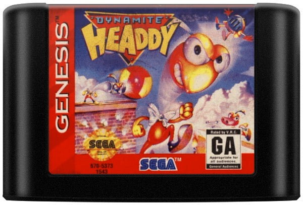 Dynamite Headdy Cartridge