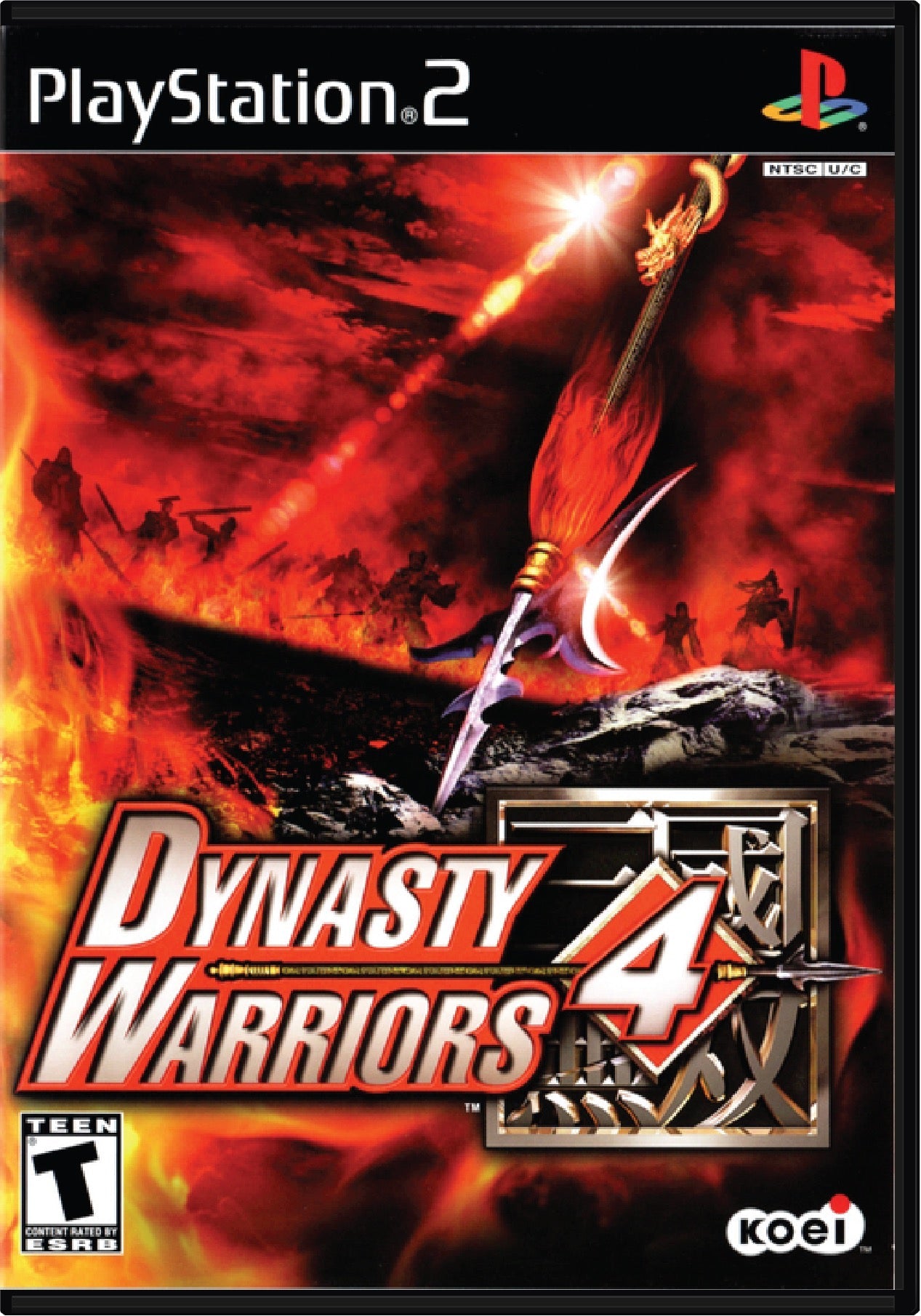 Dynasty Warriors 4 Cover Art and Product Photo