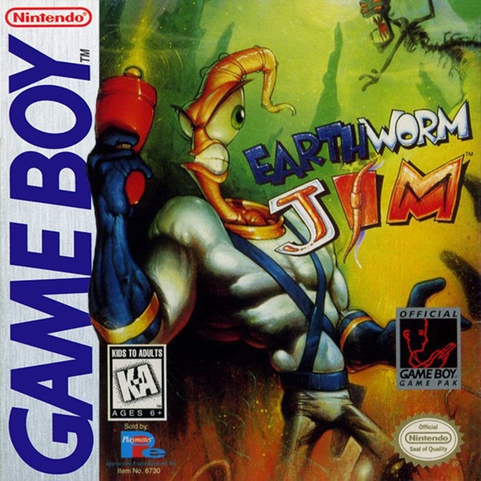 Earthworm Jim Cover Art
